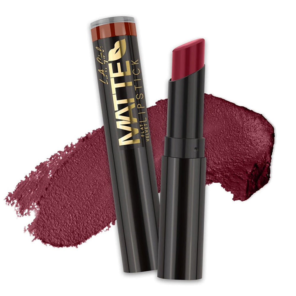 L.A. GIRL MATTE FLAT VELVET LIPSTICK - RUNWAYCOLOR RUNWAY