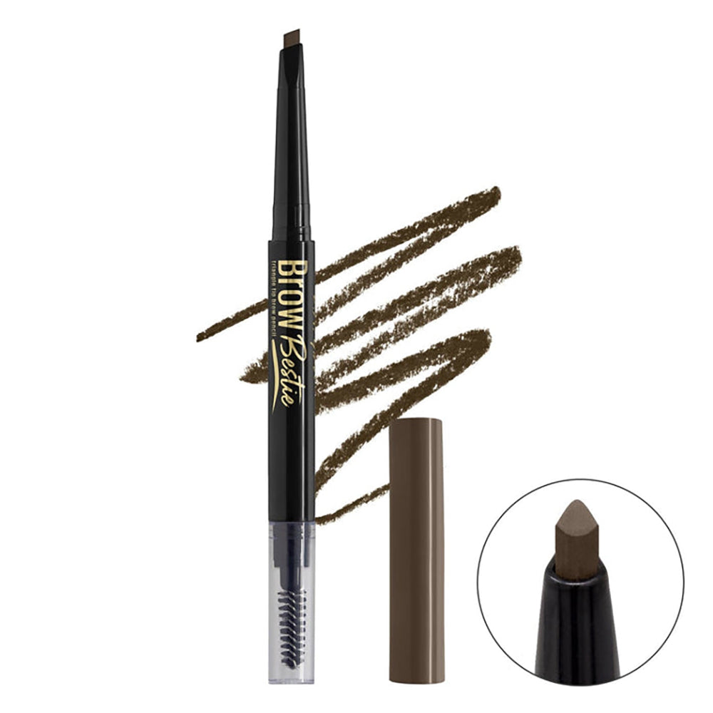 LA GIRL- BROW BESTIE AUTO PENCIL W/SPOOLIE - MEDIUM BROWNCOL