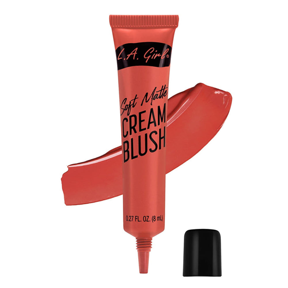 LA GIRL-SOFT MATTE CREAM BLUSH - HOT SHOTCOLOR HOT SHOT