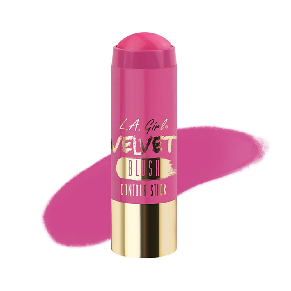 LA GIRL-VELVET CONTOUR BLUSH STICK - POMPOM