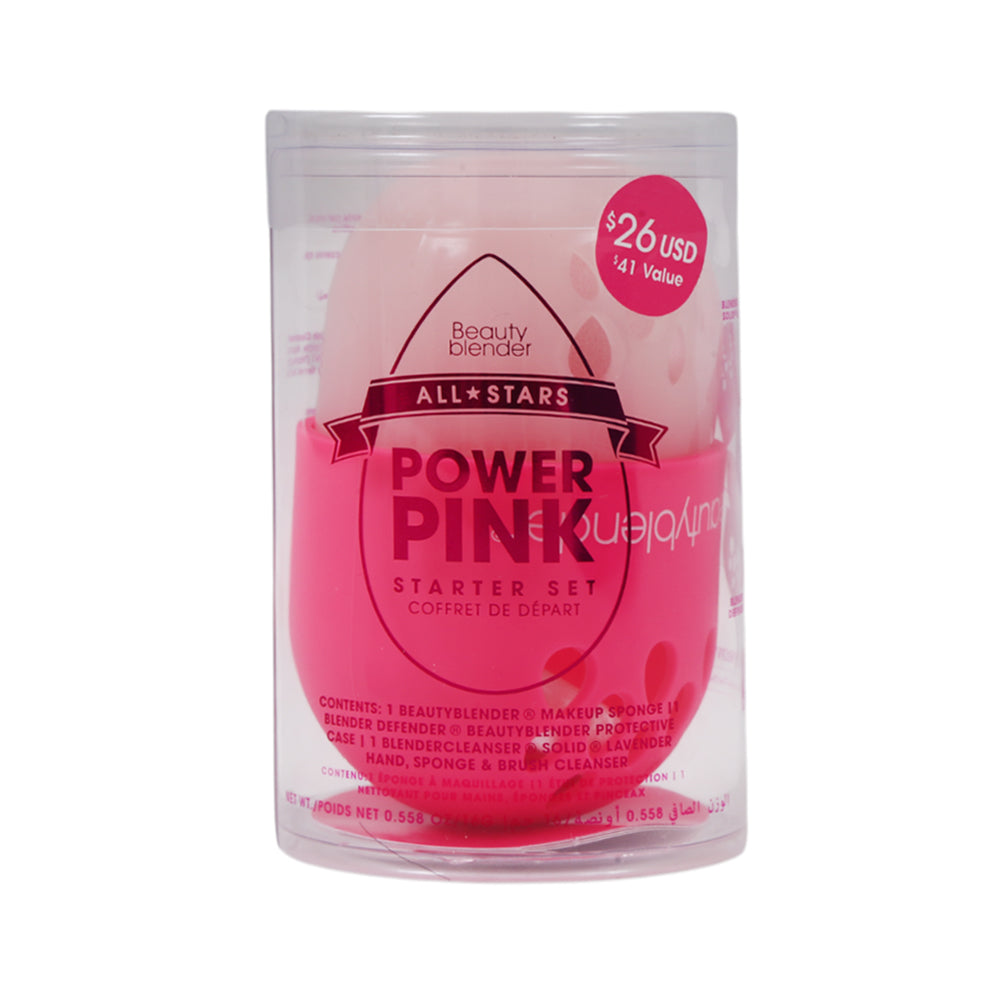 BEAUTY BLENDER POWER PINK STARTER SET