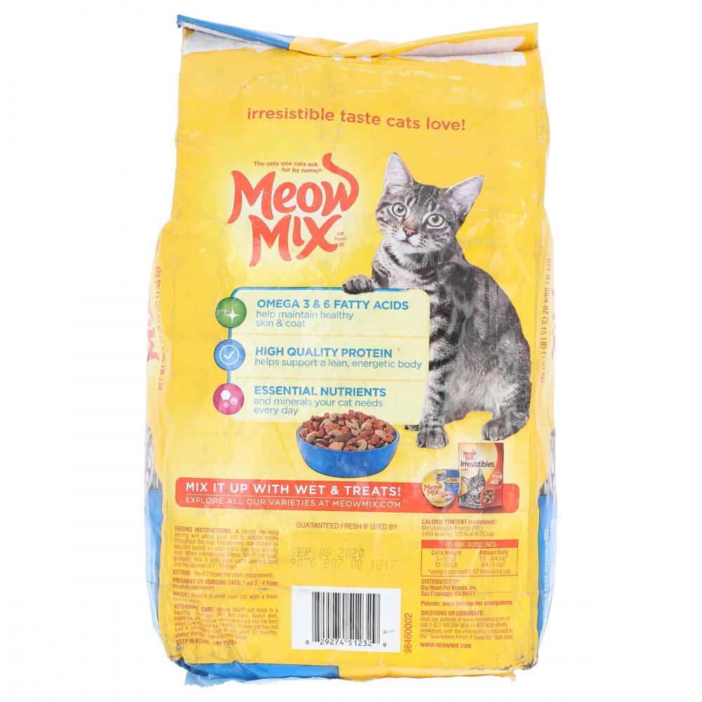 MEOW MIX CAT FOOD SEAFOOD MEDLEY 1.43 KG