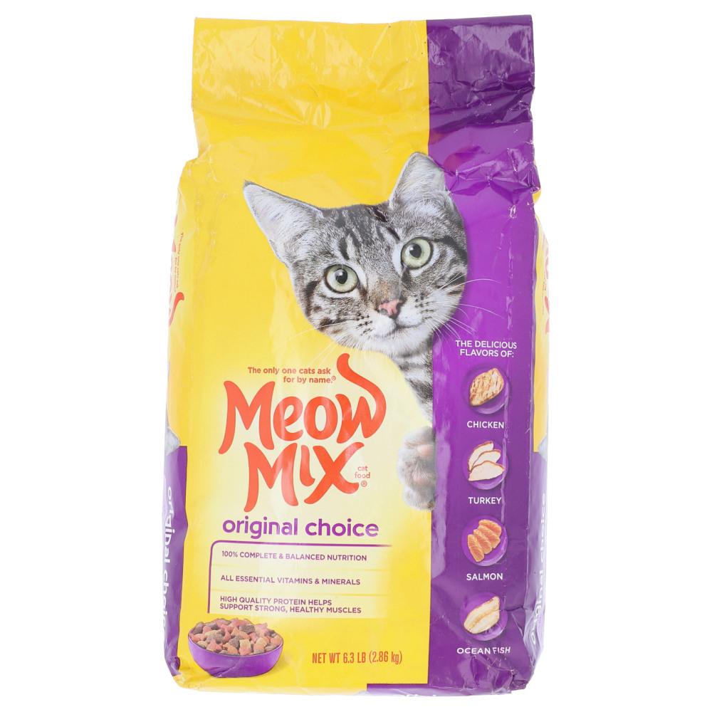 MEOW MIX CAT FOOD ORIGINAL CHOICE 2.86 KG
