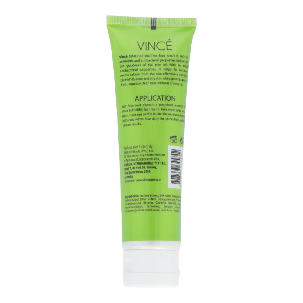 VINCE MATTIFYING TEA TREE FACE WASH 120 ML