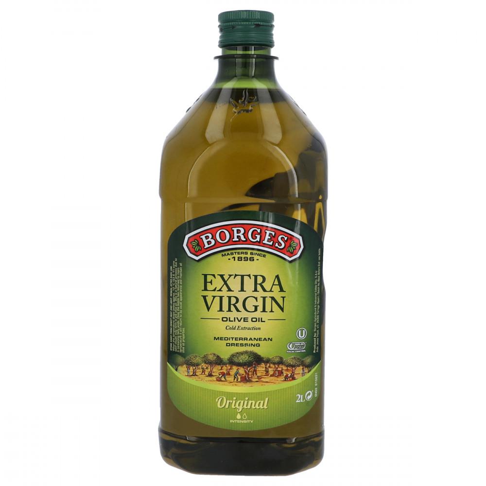 BORGES EXTRA VIRGIN OLIVE OIL BOTTLE 2 LTR