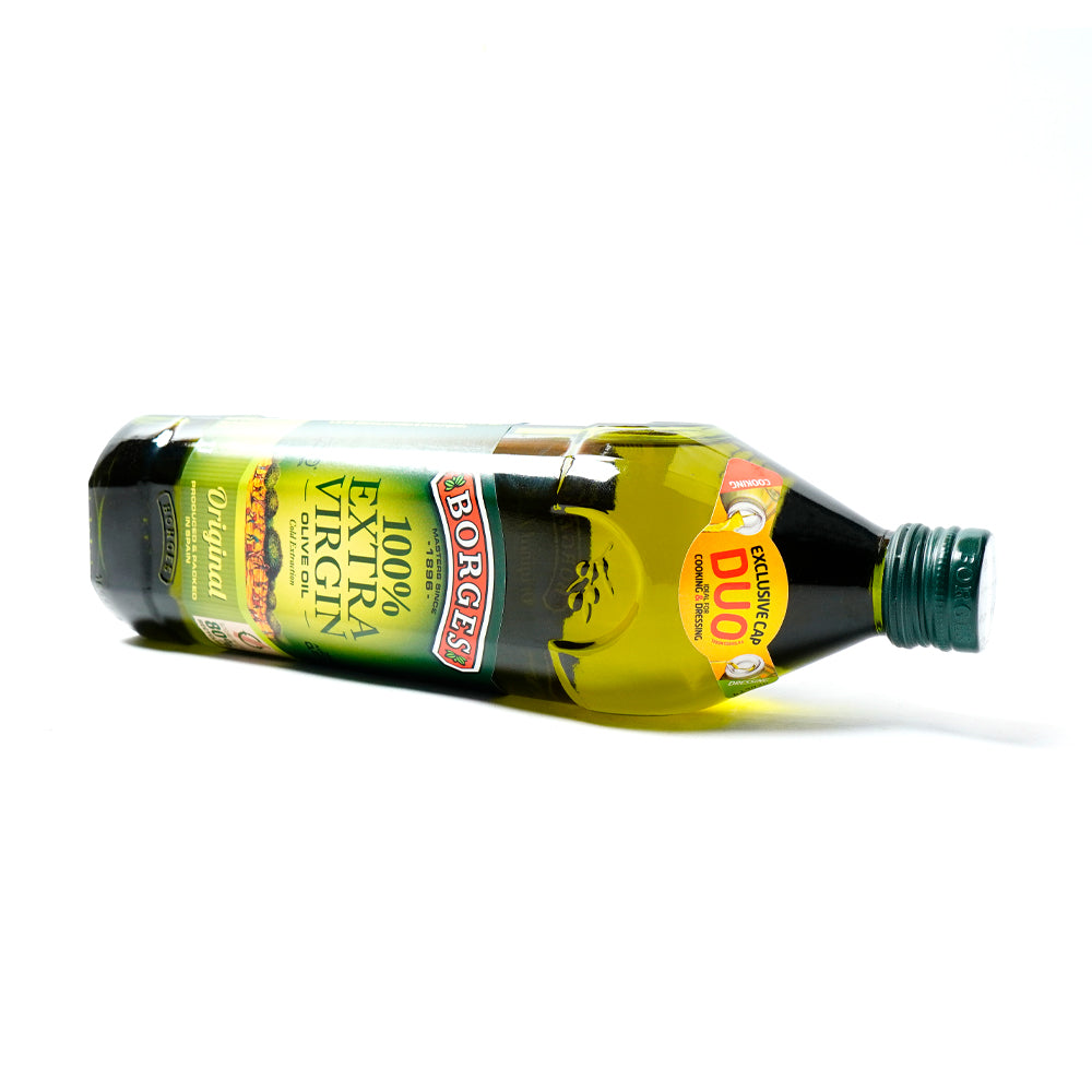 BORGES EXTRA VIRGIN OLIVE OIL ORIGINAL BOTTLE 1 LTR