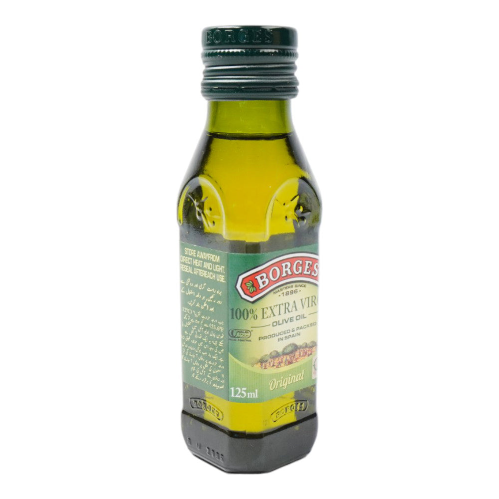BORGES EXTRA VIRGIN OLIVE OIL BOTTLE 125 ML