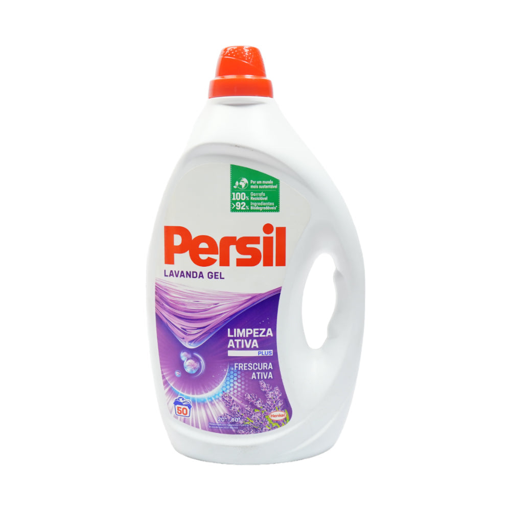 PERSIL WASHING LIQUID LAVANDA GEL LIMPEZA 50 WASH 2500 LTR