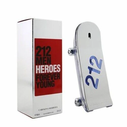 CAROLINA HERRERA 212 HEROES FOEVER YOUNG MEN EDT 90ML