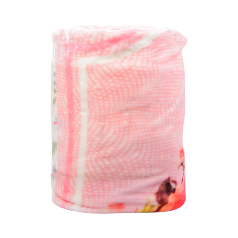 MORA BLANKET GOLD C00 PINK 220X240