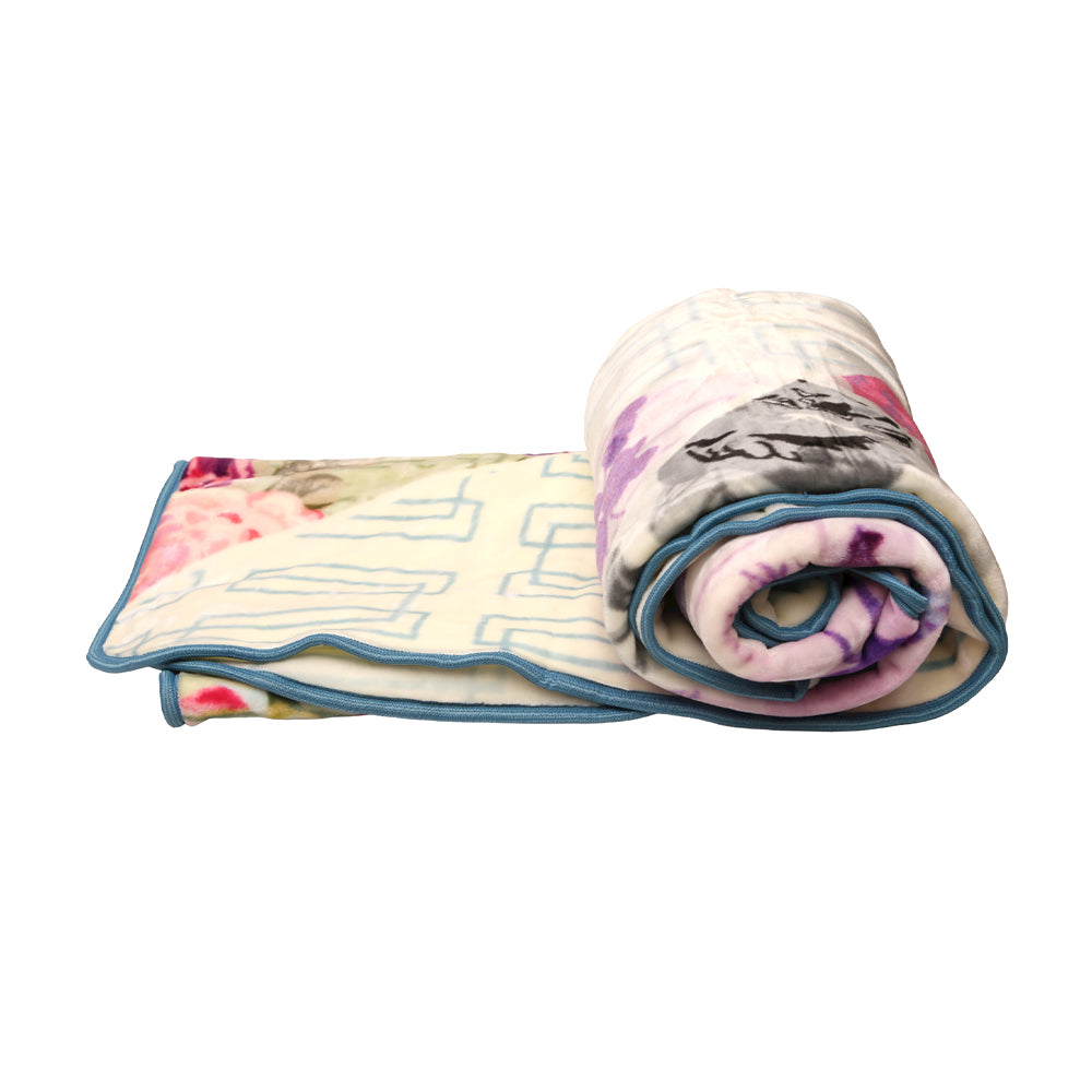 Mora Blanket Gold C24 Blue 220X240 Buy Blanket Online AlFatah