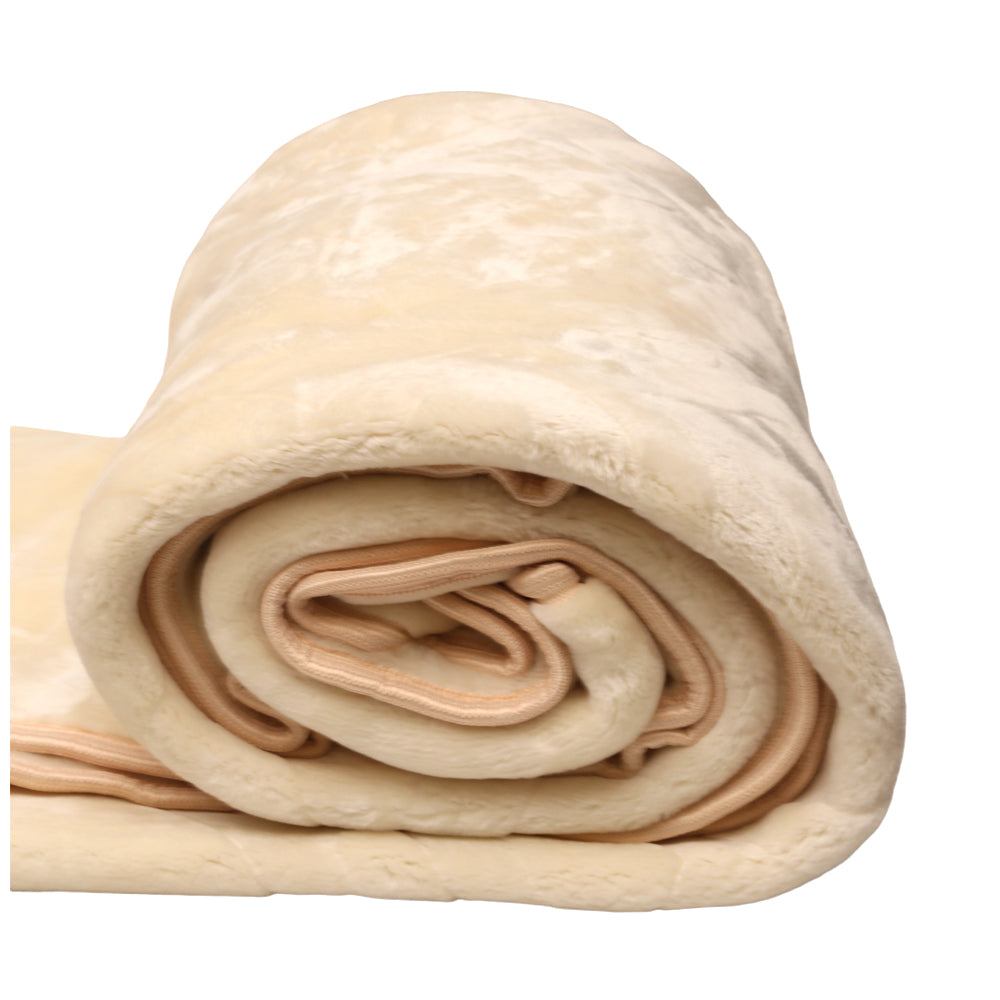 Mora Blanket Signature Engraved F93 Beige 220X240