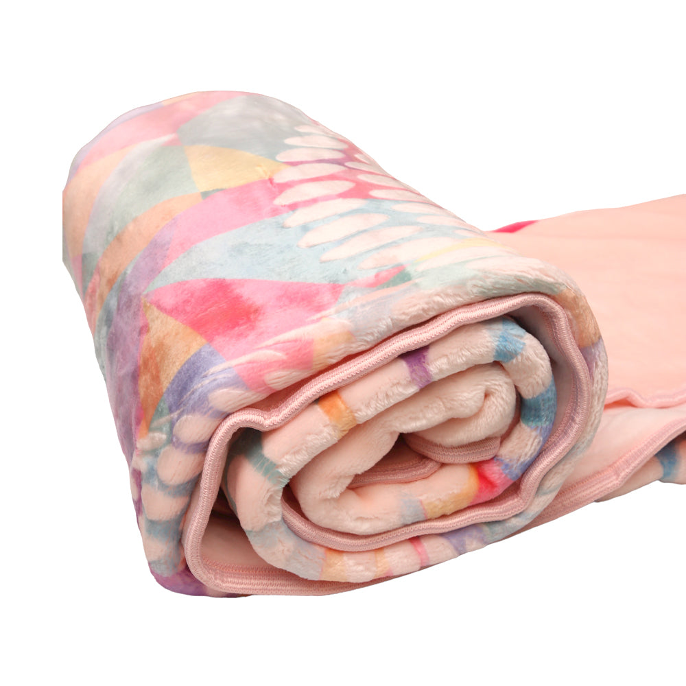 Mora Blanket 3D Art Box J64 Pink 220X240