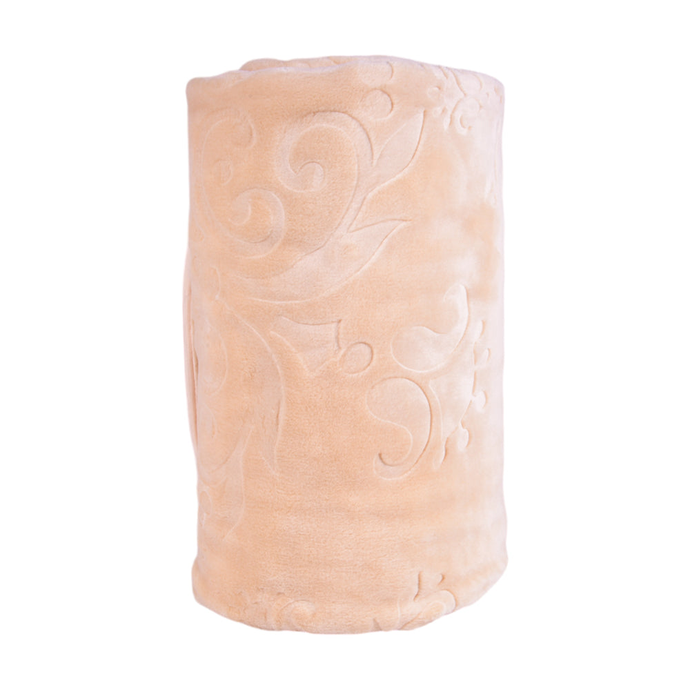 PIEL BLANKET EMBOSSED A5606 NACRE 220X240