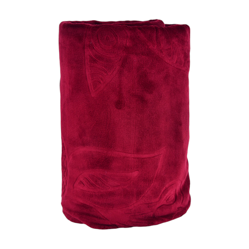 PIEL BLANKET EMBOSSED 8666 GARNET 220X240
