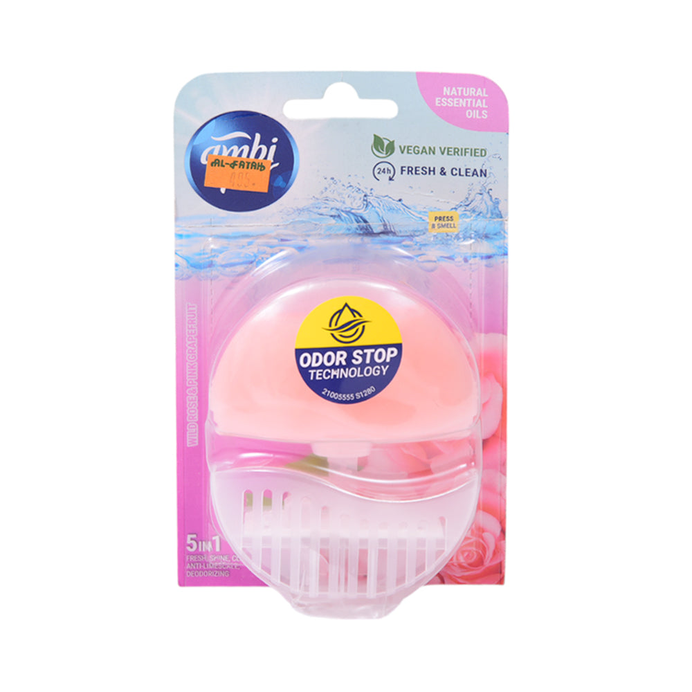 AMBI PUR TOILET FRESHNER WILD ROSE & PINK GRAPE 5IN1 55 ML