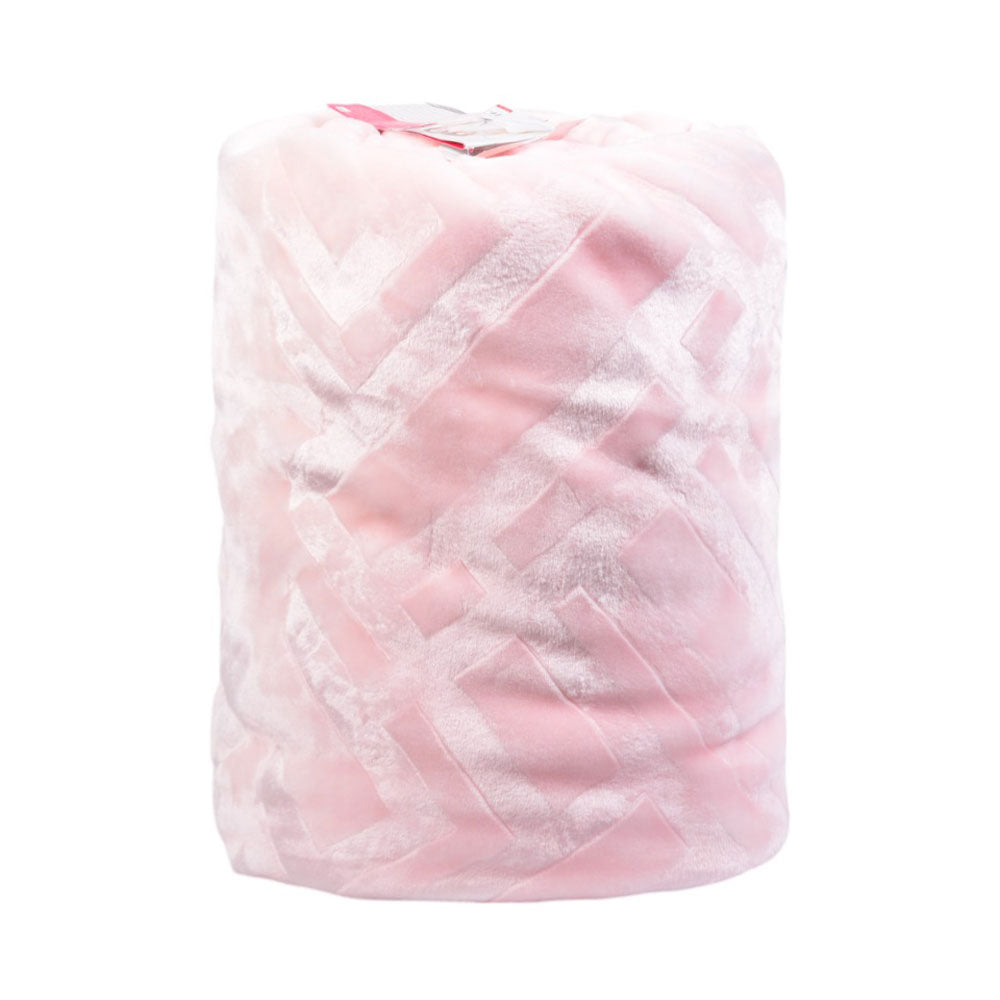 MORA BLANKET SIGNATURE EMBOSSED F93 ROSA CLARO 220X240
