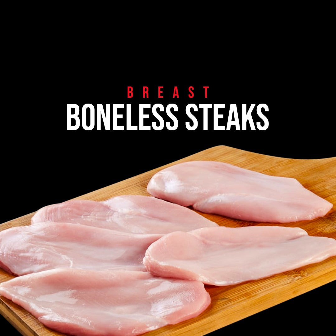 Chicken Boneless Steaks (Breast) (Lahore Only)