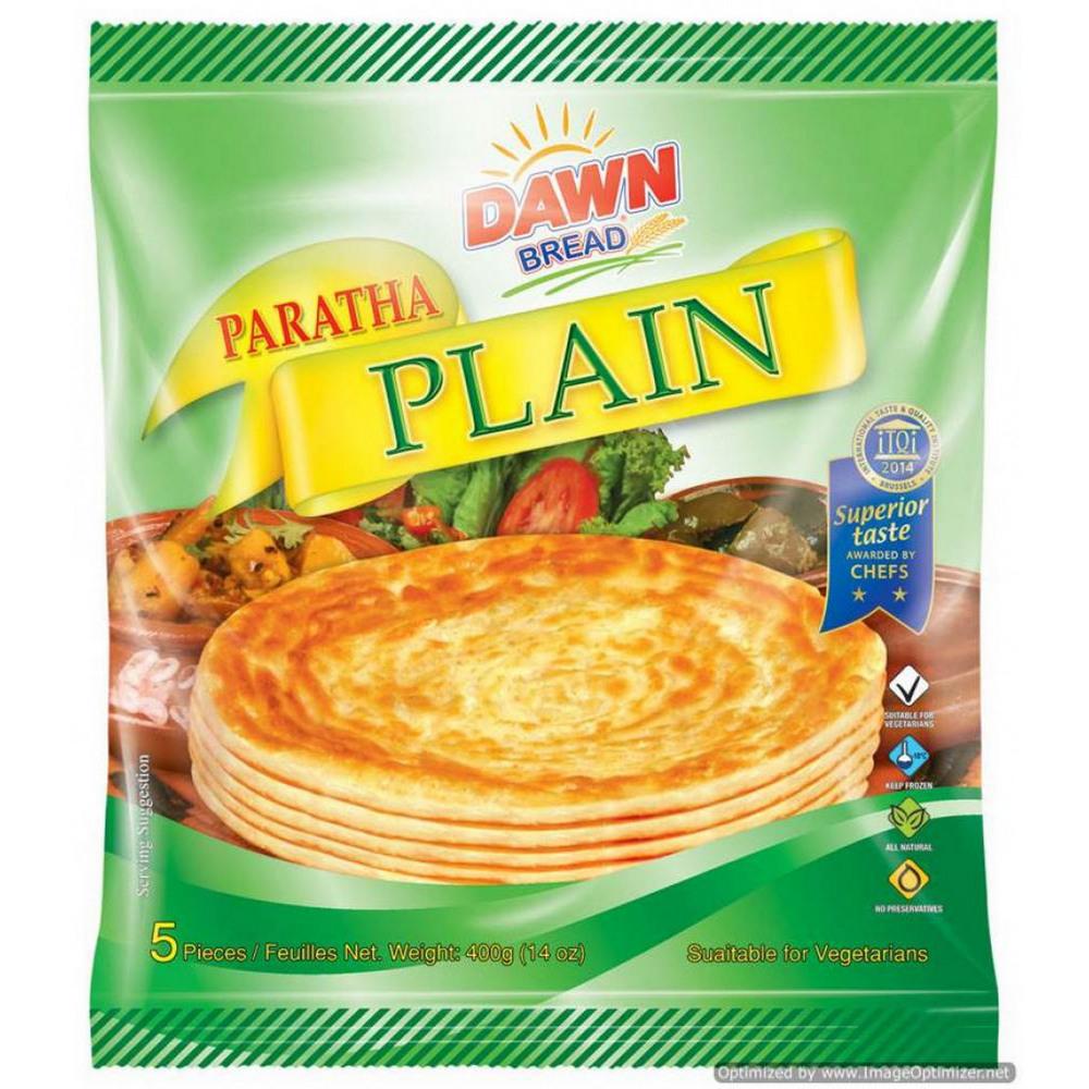 DAWN MEZBAN PLAIN PARATHA 5S 400GM