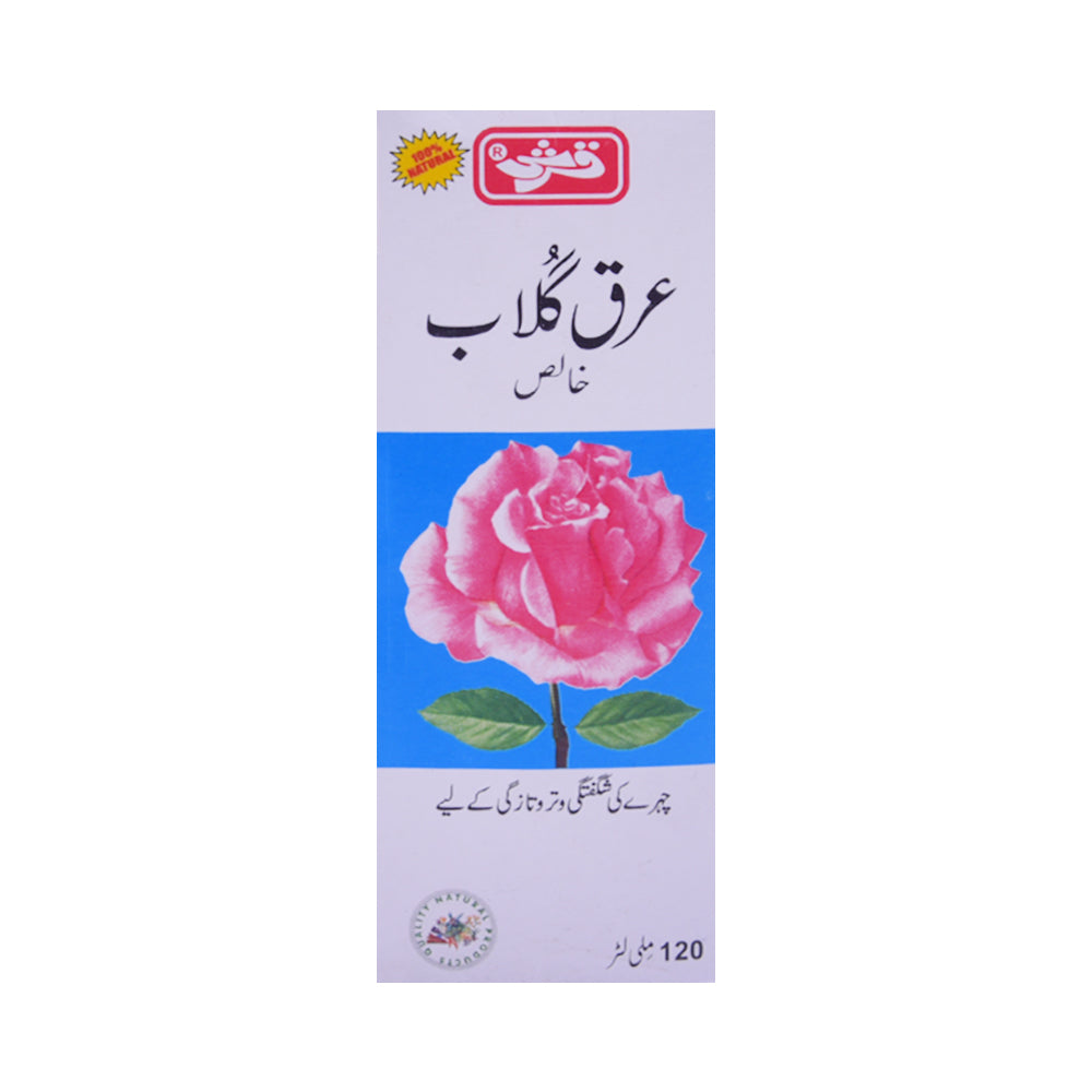 QARSHI ARQ E GULAB WATER 120 ML