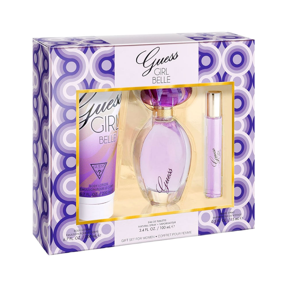 GUESS GIRL BELLE FOR WOMEN 3PC GIFT SET