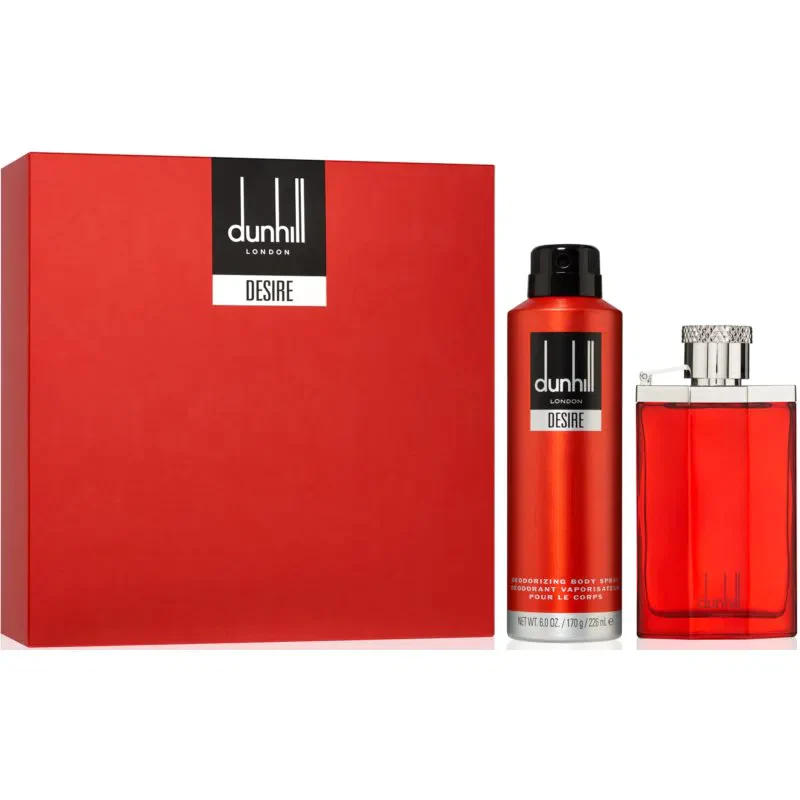 DUNHILL DESIRE RED FOR MEN 2 PC GIFT SET