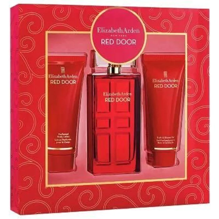 ELIZABETH ARDEN RED DOOR FOR WOMEN 3PC GIFT SET