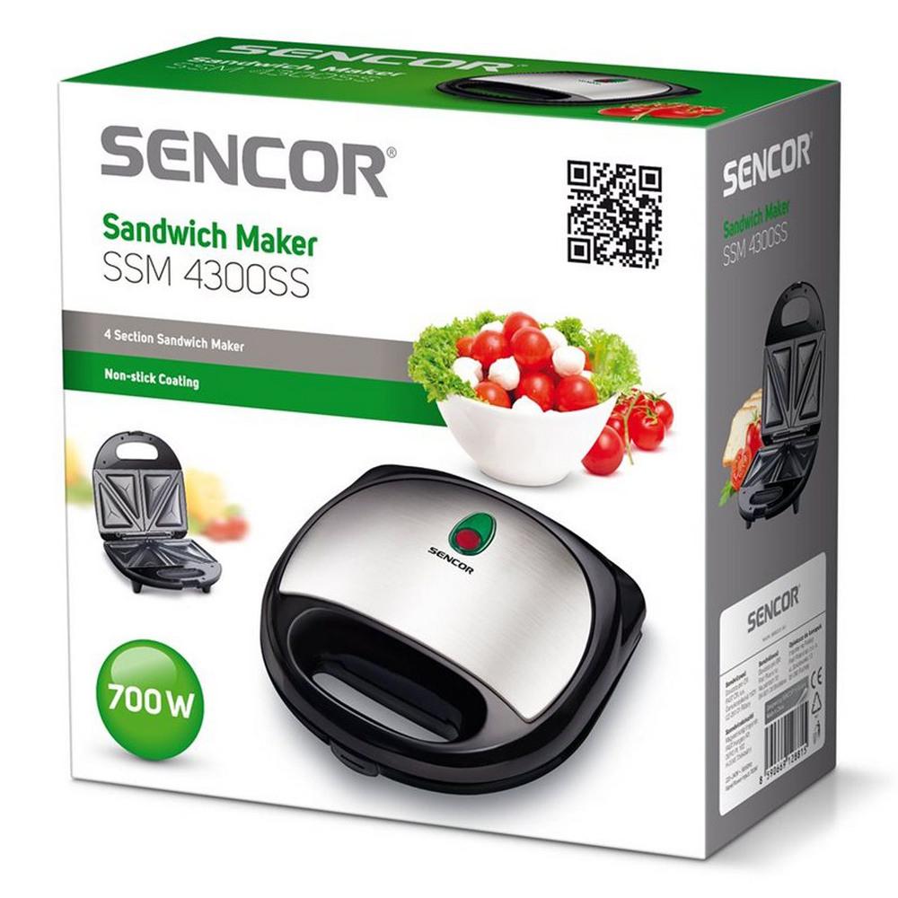SENCOR SANDWICH MAKER SSM4300SS