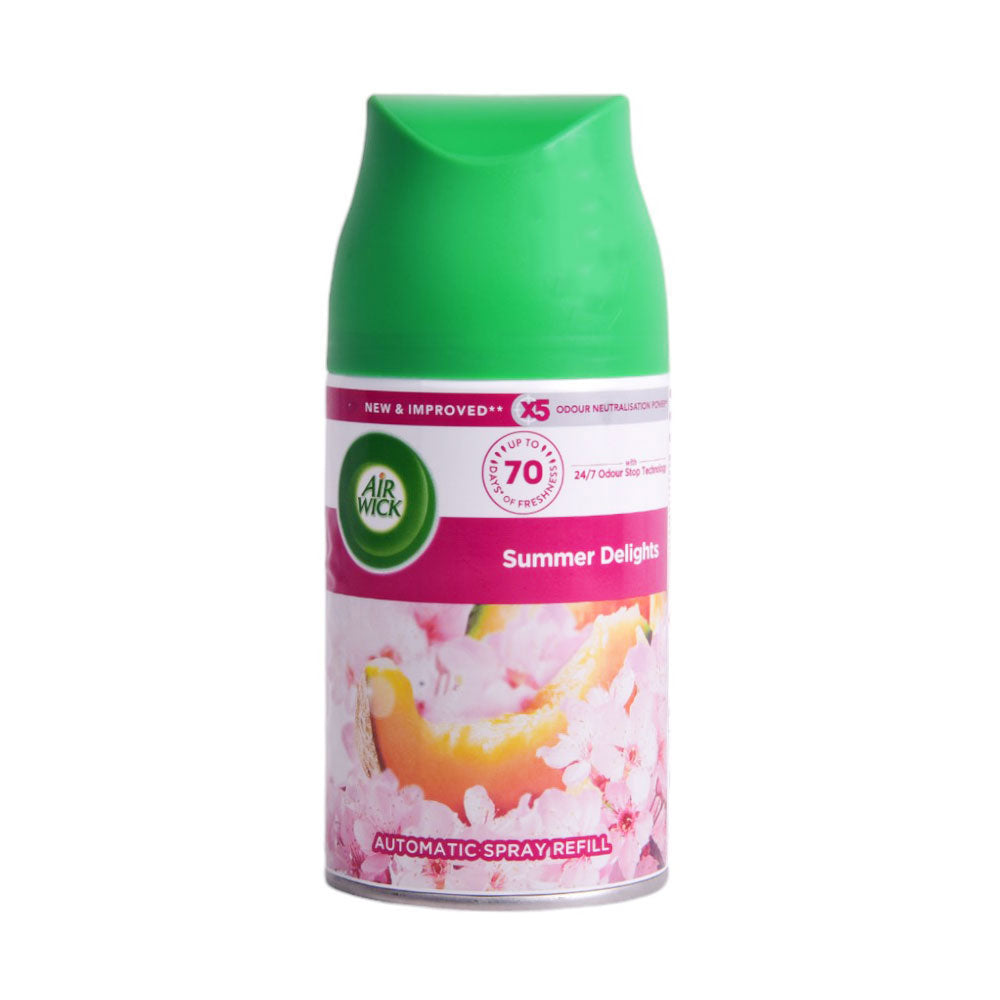 AIR WICK AIR FRESHNER REFIL SUMMER DELIGHTS 250 ML