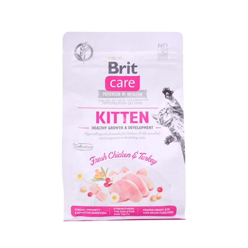 BRIT CARE CAT FOOD KITTEN FRESH CHICKEN & TURKEY 400 GM