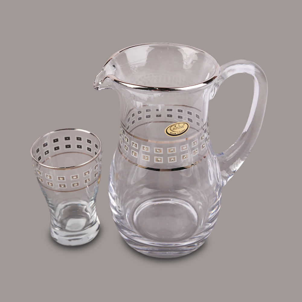 WATER SET 7PC CANBA OPTICA PLATINUM 10011