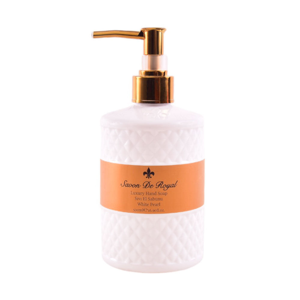 SAVON DE ROYAL HAND SOAP LUXURY WHITE PEARL 500 ML