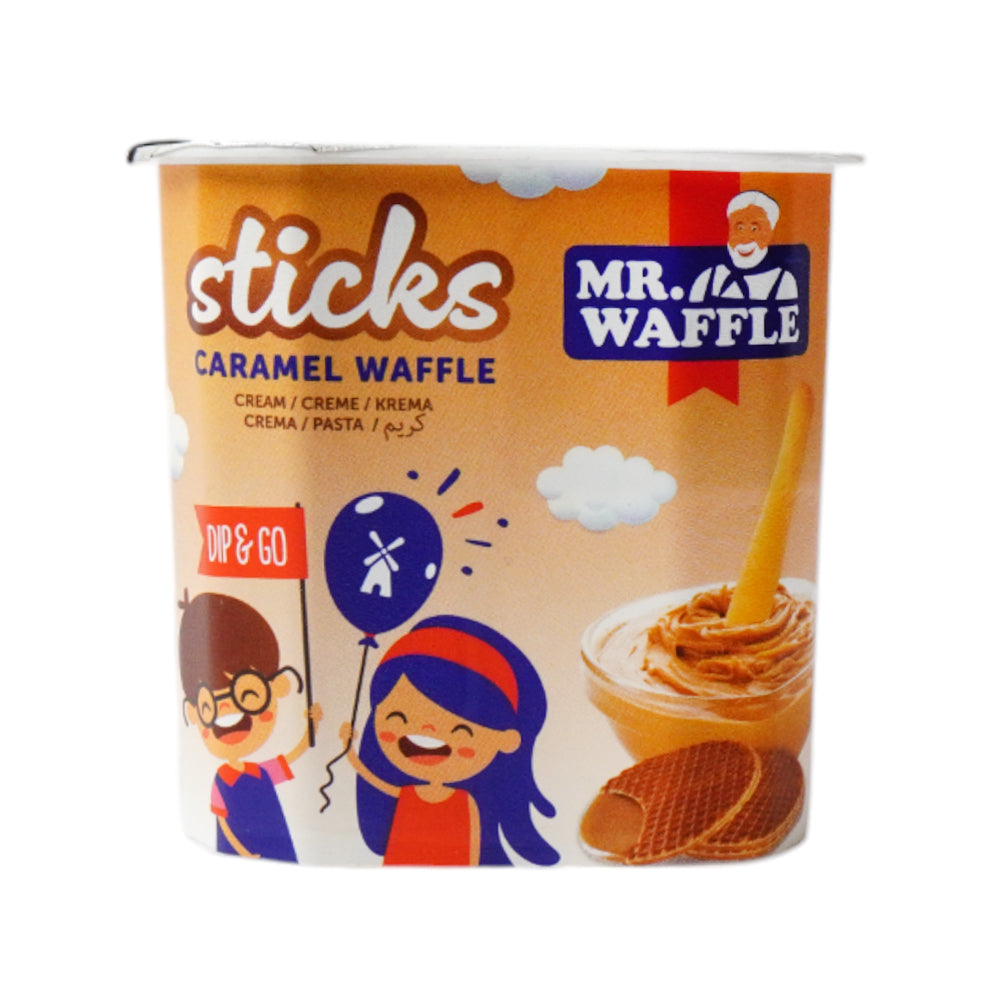 MR WAFFLE STICKS CARAMEL WAFFLE 50 GM