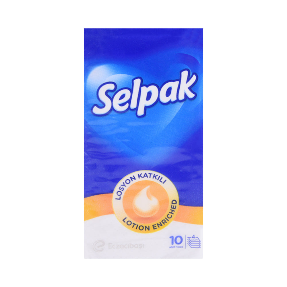 SELPAK HANKIES LOTION 10PC