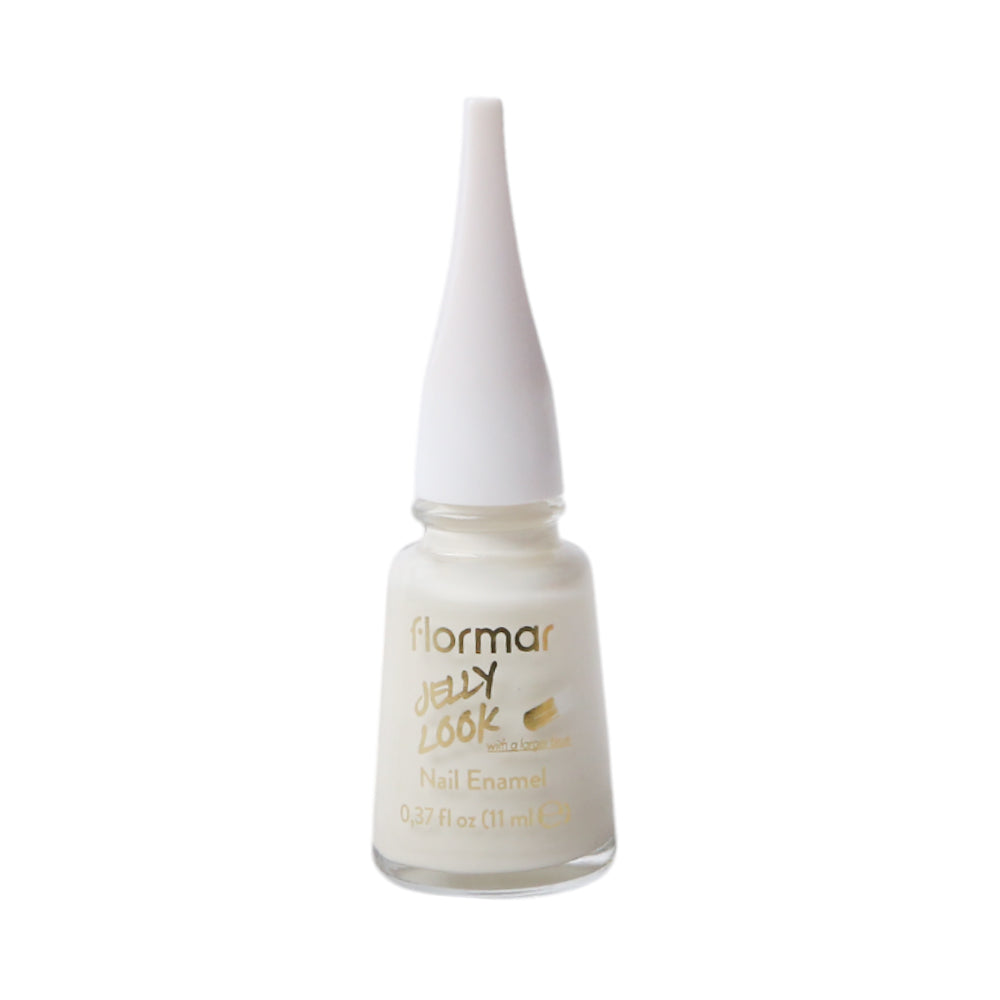 FLORMAR 11ML PURE MILK JELLY LOOK N-ENAMEL JL01