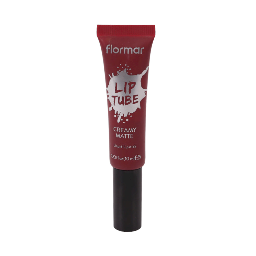 FLORMAR CREAMY MATTE 06 BOLD CARMINE LIP TUBE 10ML