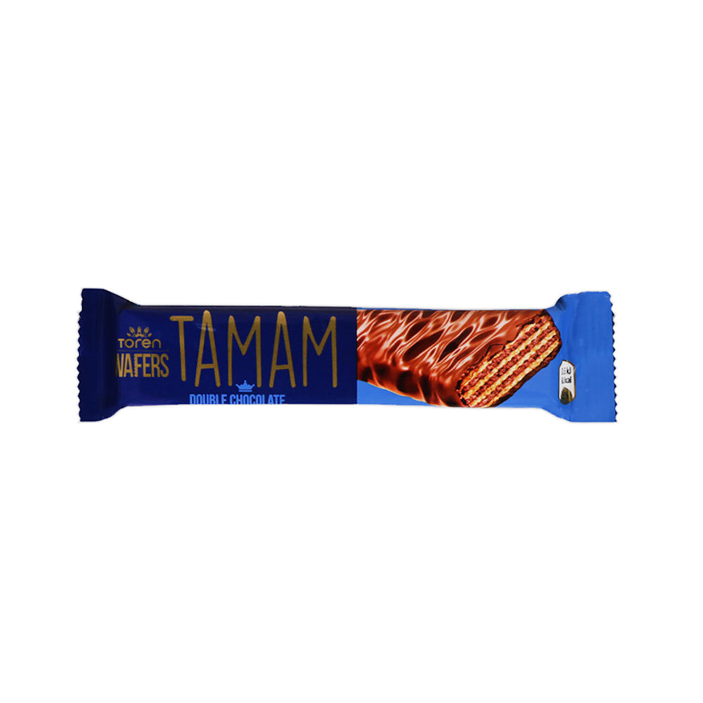 TOREN WAFERS TAMAM DOUBLE CHOCOLATE 42 GM