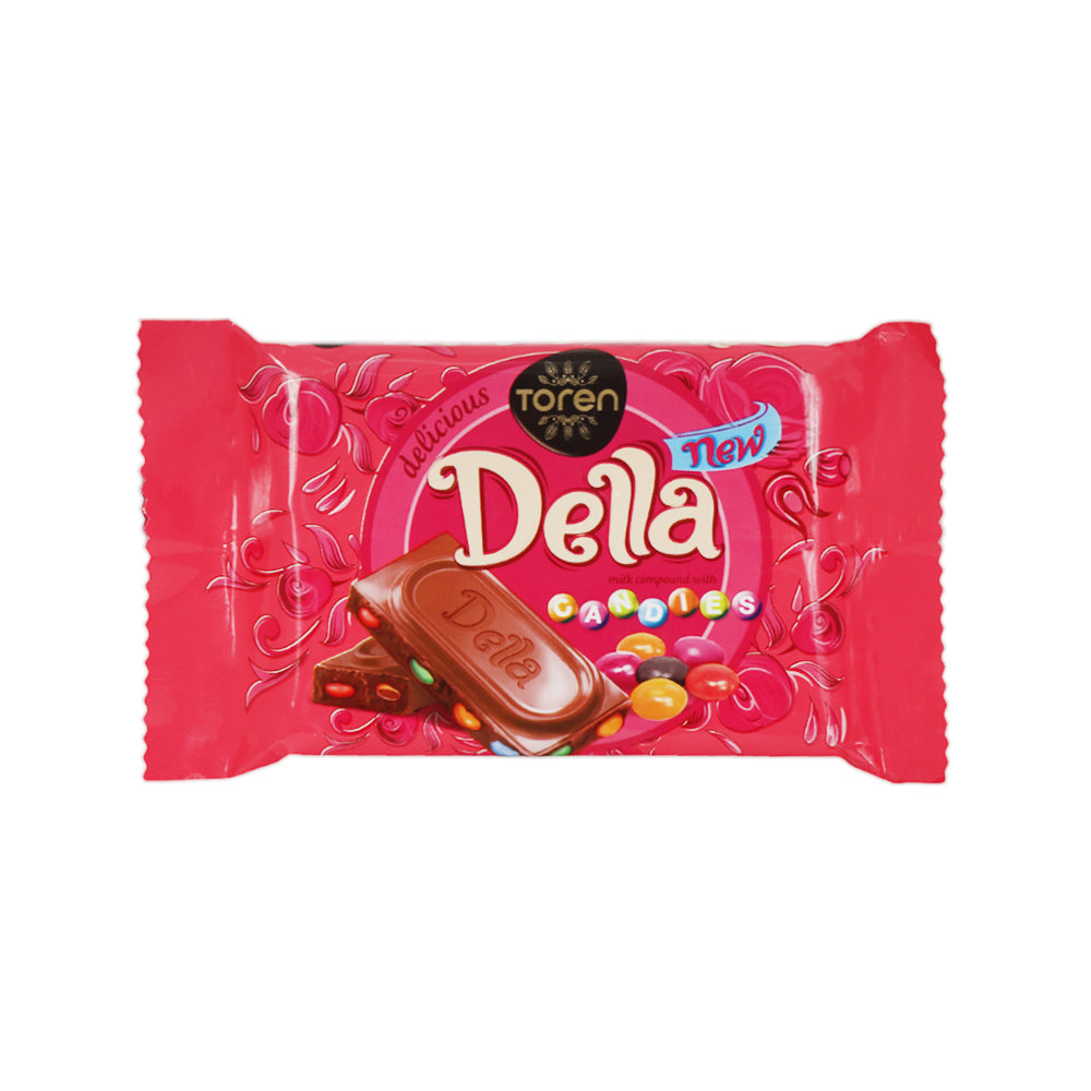 TOREN DELLA MILK COMPOUND CHOCOLATE WITH CANDIES 55GM