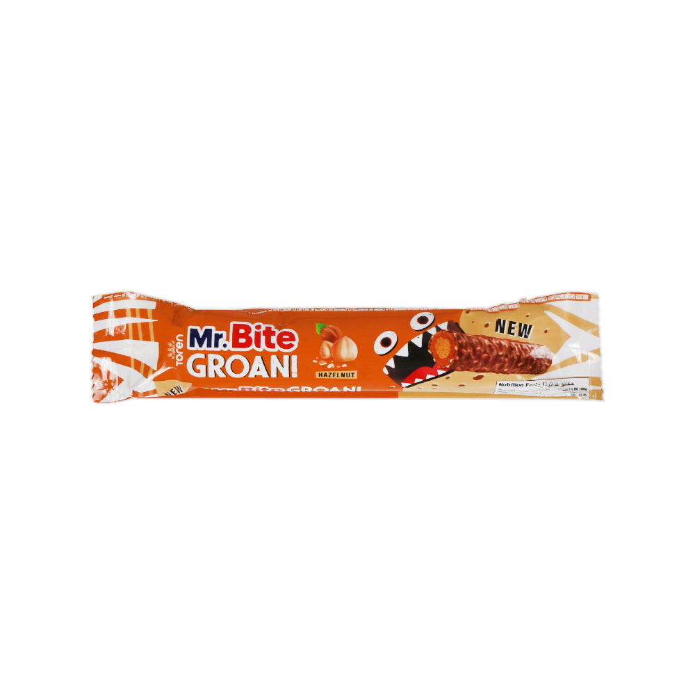 TOREN MR BITE CHOCO GROAN HAZELNUT 32 GM