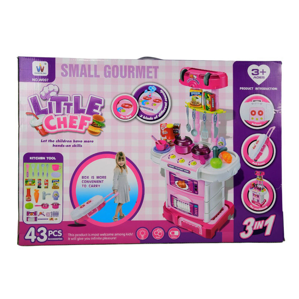 W097 MUSICAL LITTLE CHEF KITCHEN