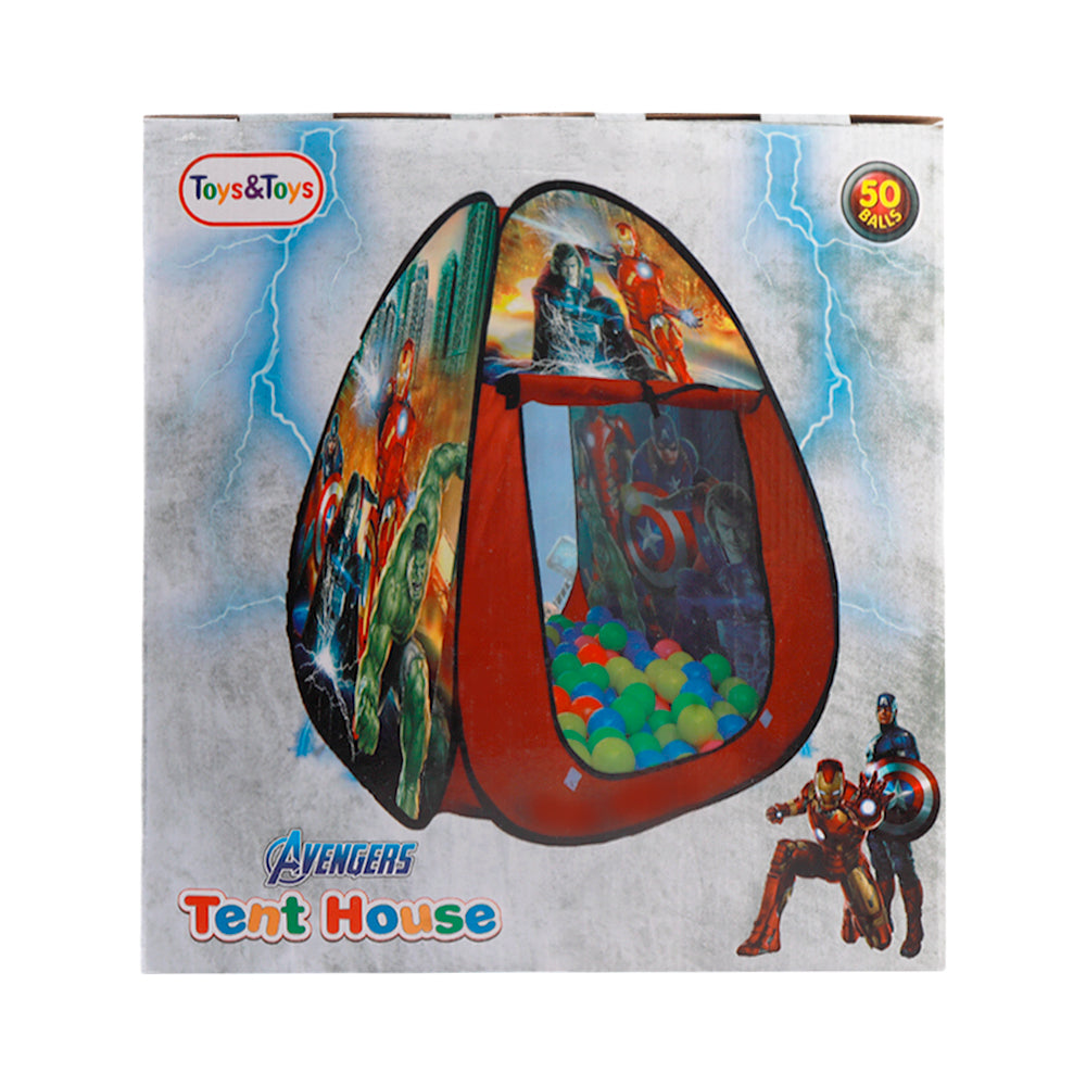TH-08A AVENGERS PLAY TENT WITH 50 BALLS A.I
