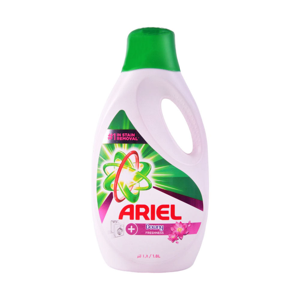 ARIEL WASHING LIQUID GEL DOWNEY FRESHNESS 1.8 LTR