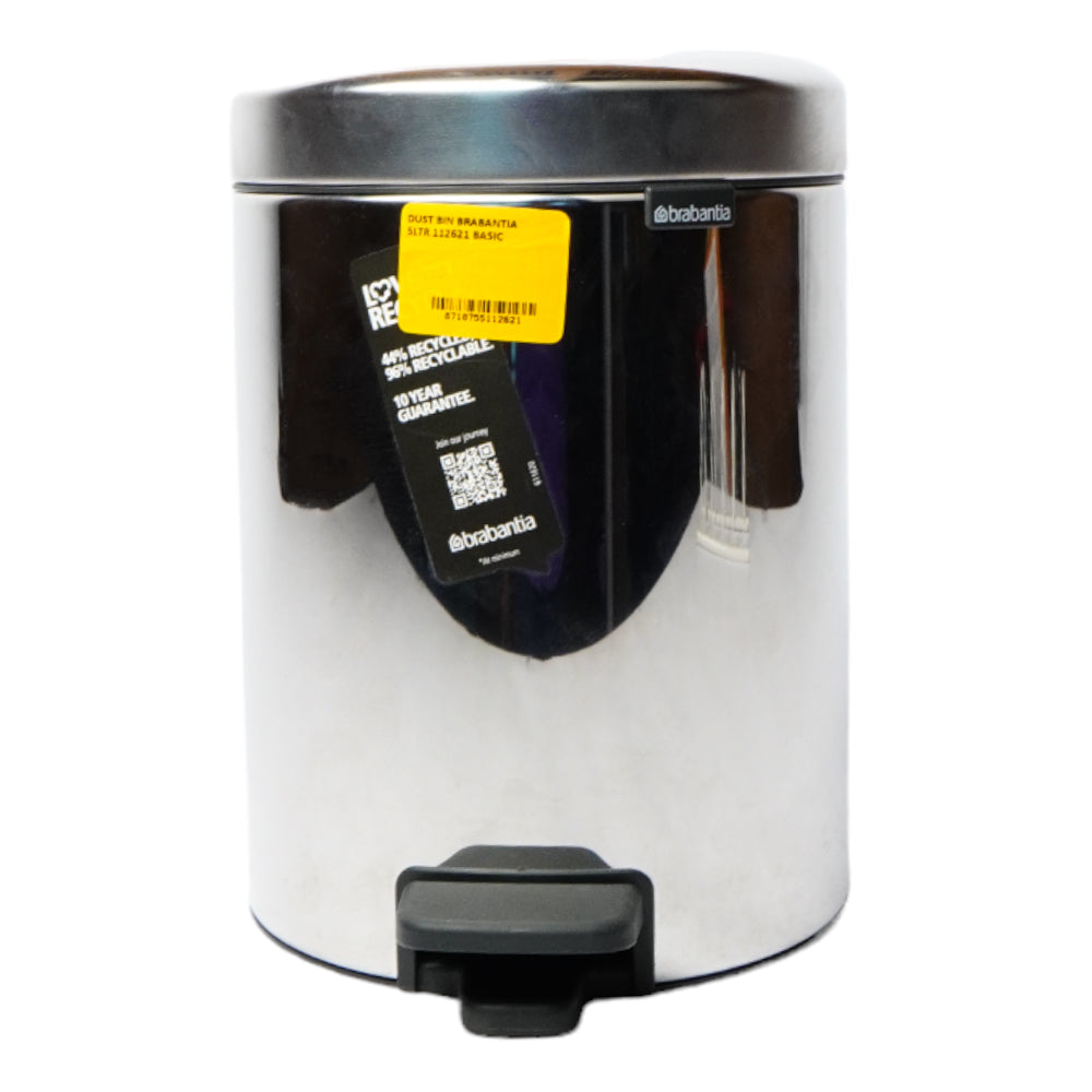 DUST BIN BRABANTIA 5LTR 112621 BASIC