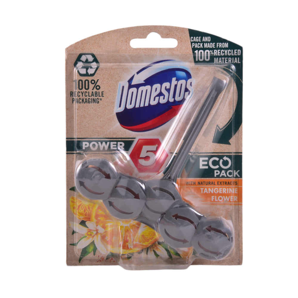 DOMESTOS CLEANER BLOCK TANGERINE FLOWER 55GM BASIC