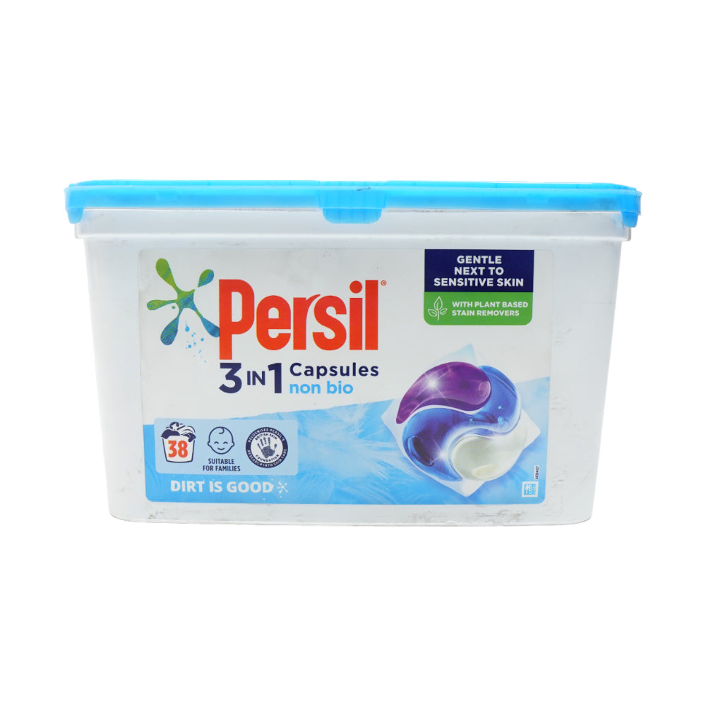 PERSIL WASHING CAPSULES NON BIO 3IN1 38PC 1026 GM