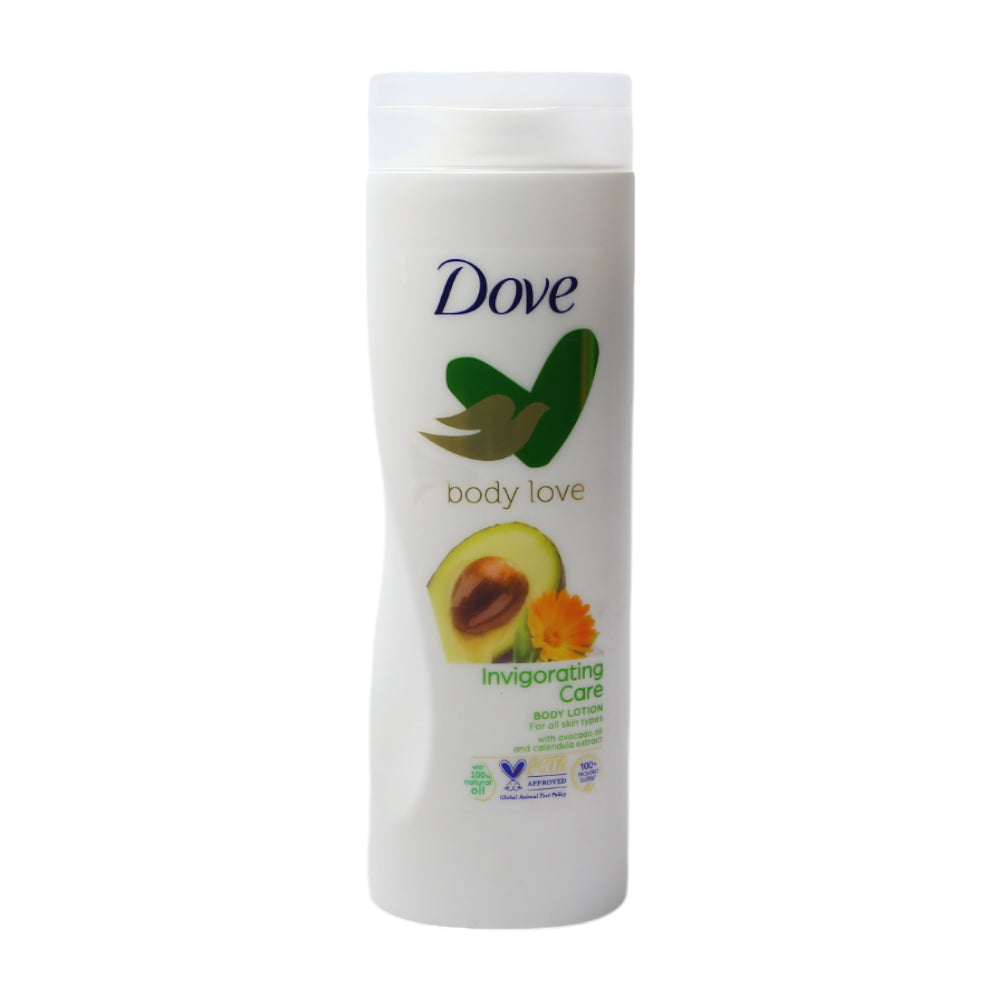 DOVE BODY LOTION INVIGORATING CARE AVOCADO OIL 400 ML