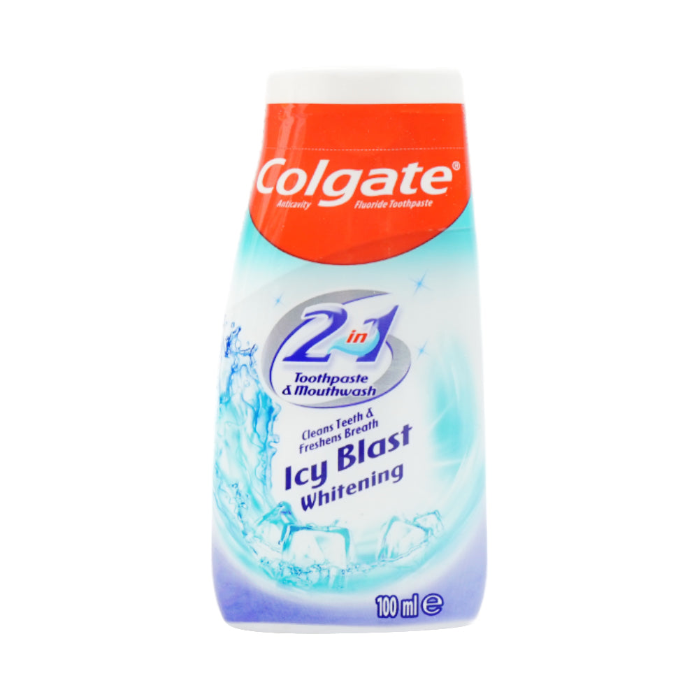 COLGATE TOOTH PASTE ICY BLAST 2IN1 100 ML