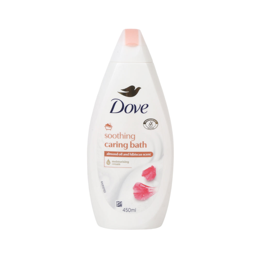 DOVE SHOWER CREAM CARING BATH ALMOND 450 ML