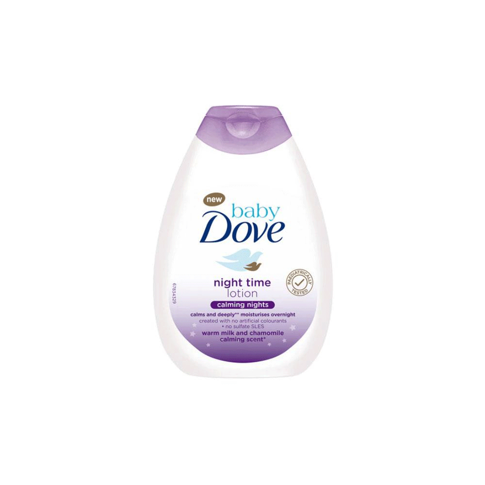 DOVE BABY NIGHT TIME LOTION CLAMING MOISTURE SENSITIVE 400 M