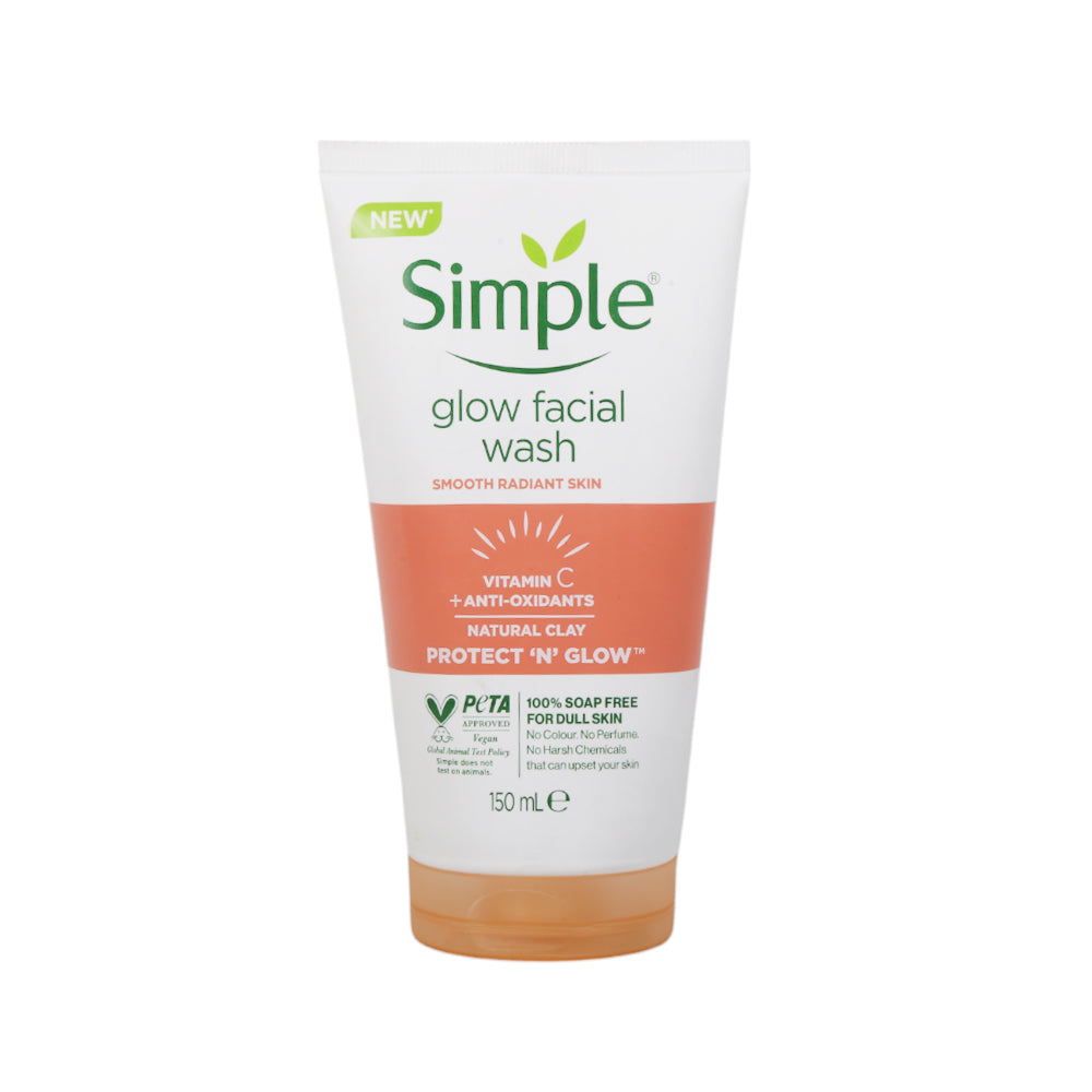 SIMPLE GLOW FACIAL WASH SMOOTH RADIANT SKIN 150ML